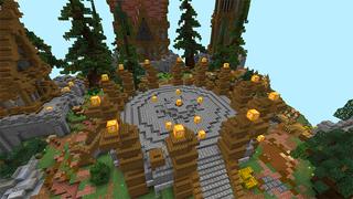 Screenshot of the Minecraft Bedrock Marketplace product LUCKY BLOCK: ULTIMATE SKYBLOCK created by Pickaxe Studios.