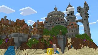 Screenshot of the Minecraft Bedrock Marketplace product LUCKY BLOCK ! created by Pickaxe Studios.