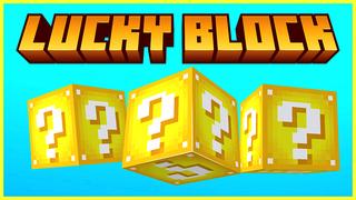 Thumbnail of the Minecraft Bedrock Marketplace product LUCKY BLOCK ! created by Pickaxe Studios.