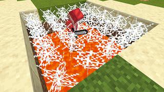 Screenshot of the Minecraft Bedrock Marketplace product LUCKY BLOCKS: SURVIVAL! created by Pickaxe Studios.