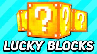 Thumbnail of the Minecraft Bedrock Marketplace product LUCKY BLOCKS: SURVIVAL! created by Pickaxe Studios.