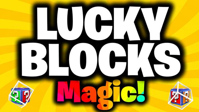 Thumbnail of the Minecraft Bedrock Marketplace product Magic Lucky Blocks created by Pickaxe Studios.