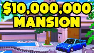Thumbnail of the Minecraft Bedrock Marketplace product Le manoir du millionnaire created by Pickaxe Studios.