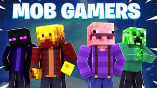 Thumbnail of the Minecraft Bedrock Marketplace product Mob Gamers created by Pickaxe Studios.
