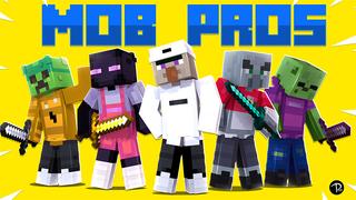 Thumbnail of the Minecraft Bedrock Marketplace product Mob Pros created by Pickaxe Studios.