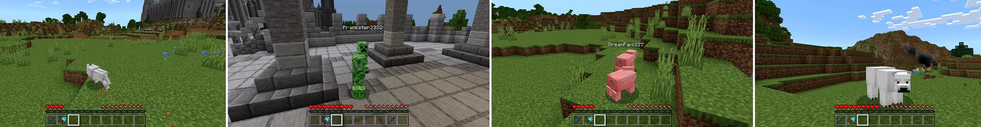 Panorama of the Minecraft Bedrock Marketplace product MOB SHIFTER! created by Pickaxe Studios.