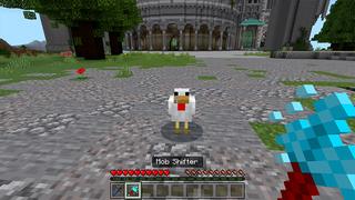 Screenshot of the Minecraft Bedrock Marketplace product MOB SHIFTER! created by Pickaxe Studios.