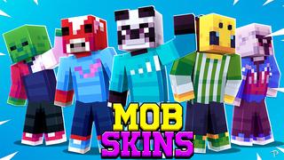 Thumbnail of the Minecraft Bedrock Marketplace product Mob Skins created by Pickaxe Studios.