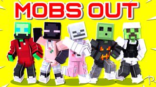 Thumbnail of the Minecraft Bedrock Marketplace product MOBS OUT created by Pickaxe Studios.