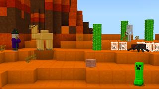 Screenshot of the Minecraft Bedrock Marketplace product MODERN Texture Pack created by Pickaxe Studios.