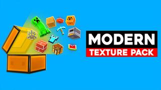 Thumbnail of the Minecraft Bedrock Marketplace product MODERN Texture Pack created by Pickaxe Studios.