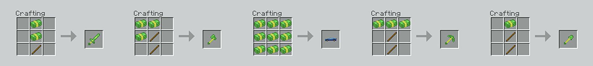 Panorama of the Minecraft Bedrock Marketplace product Money Ore World created by Pickaxe Studios.