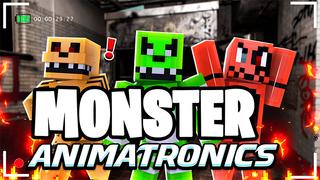 Thumbnail of the Minecraft Bedrock Marketplace product Monster Animatronics created by Pickaxe Studios.