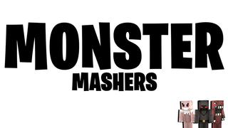 Thumbnail of the Minecraft Bedrock Marketplace product MONSTER MASHERS created by Pickaxe Studios.