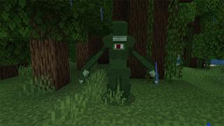 Screenshot of the Minecraft Bedrock Marketplace product MONSTER WORLD created by Pickaxe Studios.