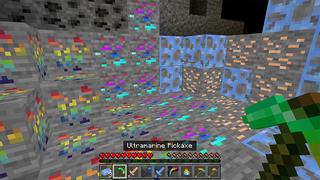 Screenshot of the Minecraft Bedrock Marketplace product MORE ORE Expansion created by Pickaxe Studios.
