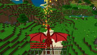 Screenshot of the Minecraft Bedrock Marketplace product MORPH DRAGON! created by Pickaxe Studios.