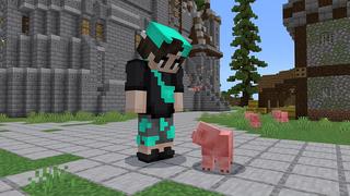 Screenshot of the Minecraft Bedrock Marketplace product MORPH INTO A GIANT! created by Pickaxe Studios.