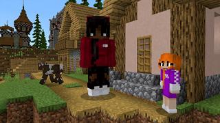 Screenshot of the Minecraft Bedrock Marketplace product MORPH INTO A GIANT! created by Pickaxe Studios.