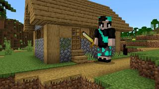 Screenshot of the Minecraft Bedrock Marketplace product MORPH INTO A GIANT! created by Pickaxe Studios.