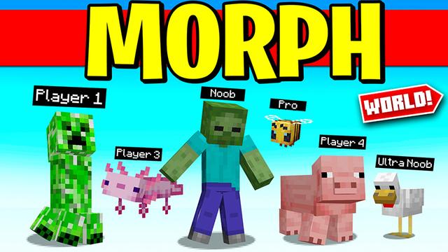Thumbnail of the Minecraft Bedrock Marketplace product MORPH created by Pickaxe Studios.