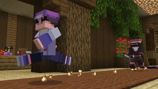 Screenshot of the Minecraft Bedrock Marketplace product MURDER MYSTERY created by Pickaxe Studios.