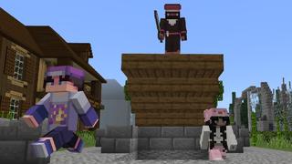 Screenshot of the Minecraft Bedrock Marketplace product MURDER MYSTERY created by Pickaxe Studios.