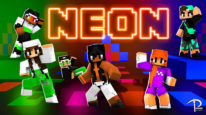 NEON by Pickaxe Studios | CHUNK - Minecraft Bedrock Marketplace Explorer