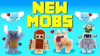 Thumbnail of the Minecraft Bedrock Marketplace product New Mobs! created by Pickaxe Studios.