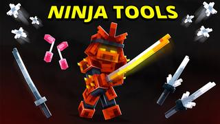 Thumbnail of the Minecraft Bedrock Marketplace product HERRAMIENTAS NINJA created by Pickaxe Studios.