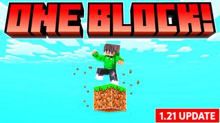 Thumbnail of the Minecraft Bedrock Marketplace product Ein Block created by Pickaxe Studios.