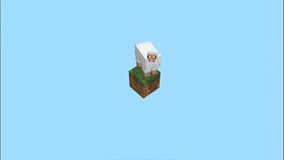 Screenshot of the Minecraft Bedrock Marketplace product ONE BLOCK As A Mob! created by Pickaxe Studios.