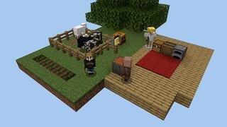 Screenshot of the Minecraft Bedrock Marketplace product ONE BLOCK Classic! created by Pickaxe Studios.