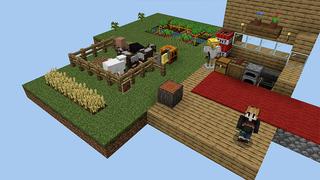 Screenshot of the Minecraft Bedrock Marketplace product ONE BLOCK Classic! created by Pickaxe Studios.