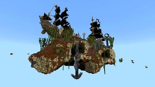 Screenshot of the Minecraft Bedrock Marketplace product One Block++ created by Pickaxe Studios.