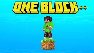 Thumbnail of the Minecraft Bedrock Marketplace product One Block++ created by Pickaxe Studios.