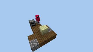 Screenshot of the Minecraft Bedrock Marketplace product ONE BLOCK UNLIMITED created by Pickaxe Studios.