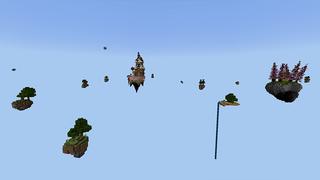 Screenshot of the Minecraft Bedrock Marketplace product ONE BLOCK UNLIMITED created by Pickaxe Studios.