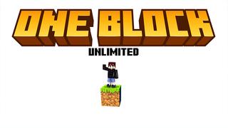 Thumbnail of the Minecraft Bedrock Marketplace product ONE BLOCK UNLIMITED created by Pickaxe Studios.