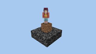 Screenshot of the Minecraft Bedrock Marketplace product ONE BLOCK! created by Pickaxe Studios.