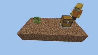 Screenshot of the Minecraft Bedrock Marketplace product One Chest created by Pickaxe Studios.