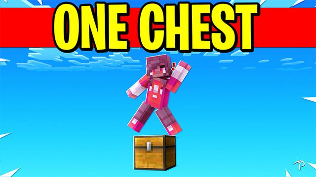 Thumbnail of the Minecraft Bedrock Marketplace product One Chest created by Pickaxe Studios.