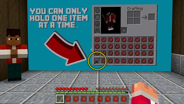 Screenshot of the Minecraft Bedrock Marketplace product ONE ITEM! created by Pickaxe Studios.