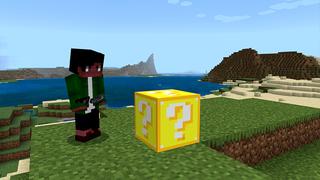 Screenshot of the Minecraft Bedrock Marketplace product ORIGINAL LUCKY BLOCK! created by Pickaxe Studios.