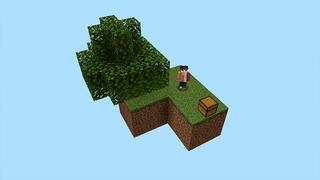 Screenshot of the Minecraft Bedrock Marketplace product ORIGINAL SKYBLOCK! created by Pickaxe Studios.