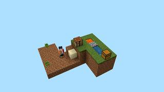 Screenshot of the Minecraft Bedrock Marketplace product ORIGINAL SKYBLOCK! created by Pickaxe Studios.