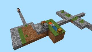 Screenshot of the Minecraft Bedrock Marketplace product ORIGINAL SKYBLOCK! created by Pickaxe Studios.