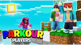 Thumbnail of the Minecraft Bedrock Marketplace product Parkour Players created by Pickaxe Studios.