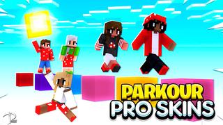 Thumbnail of the Minecraft Bedrock Marketplace product PARKOUR PRO Skins created by Pickaxe Studios.