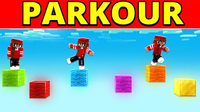 Thumbnail of the Minecraft Bedrock Marketplace product PARKOUR created by Pickaxe Studios.